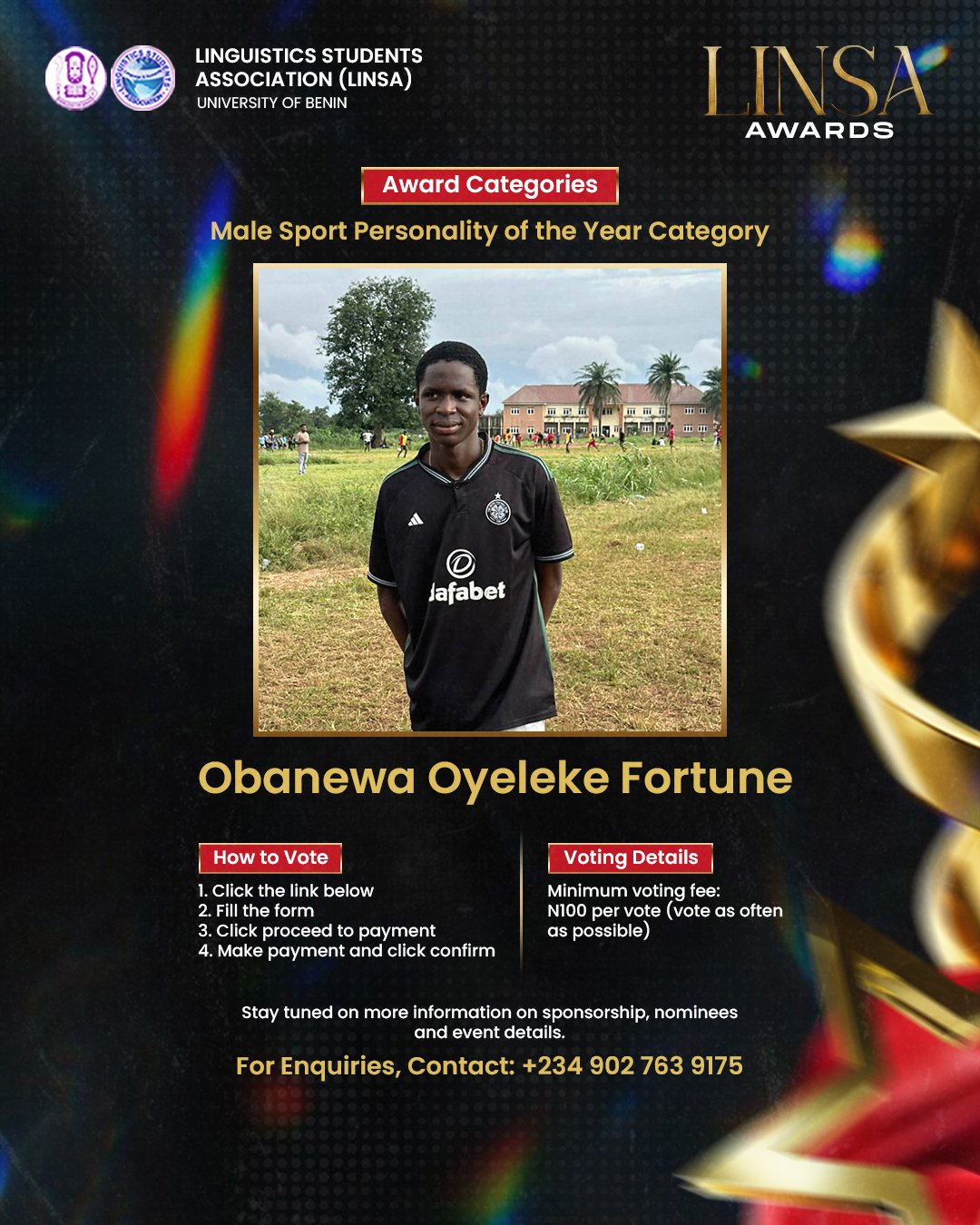 Obanewa Oyeleke Fortune